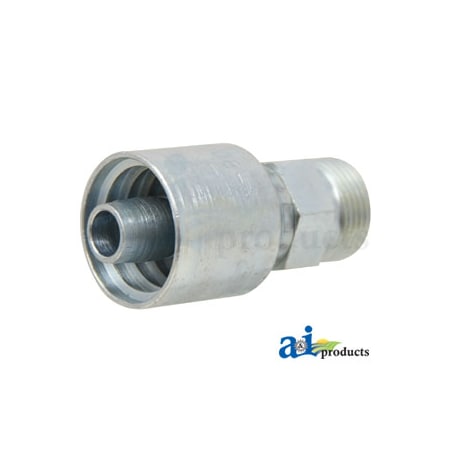 A & I Products Din Light 24 degree Seat Male Rigid 3" x1" x1" A-M-DL08-15-22-W